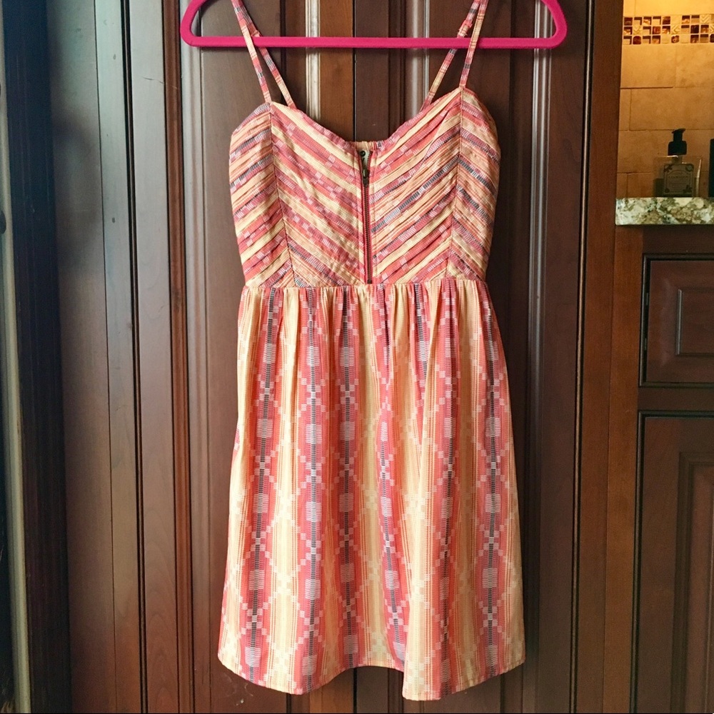 Striped Summery Mini Dress